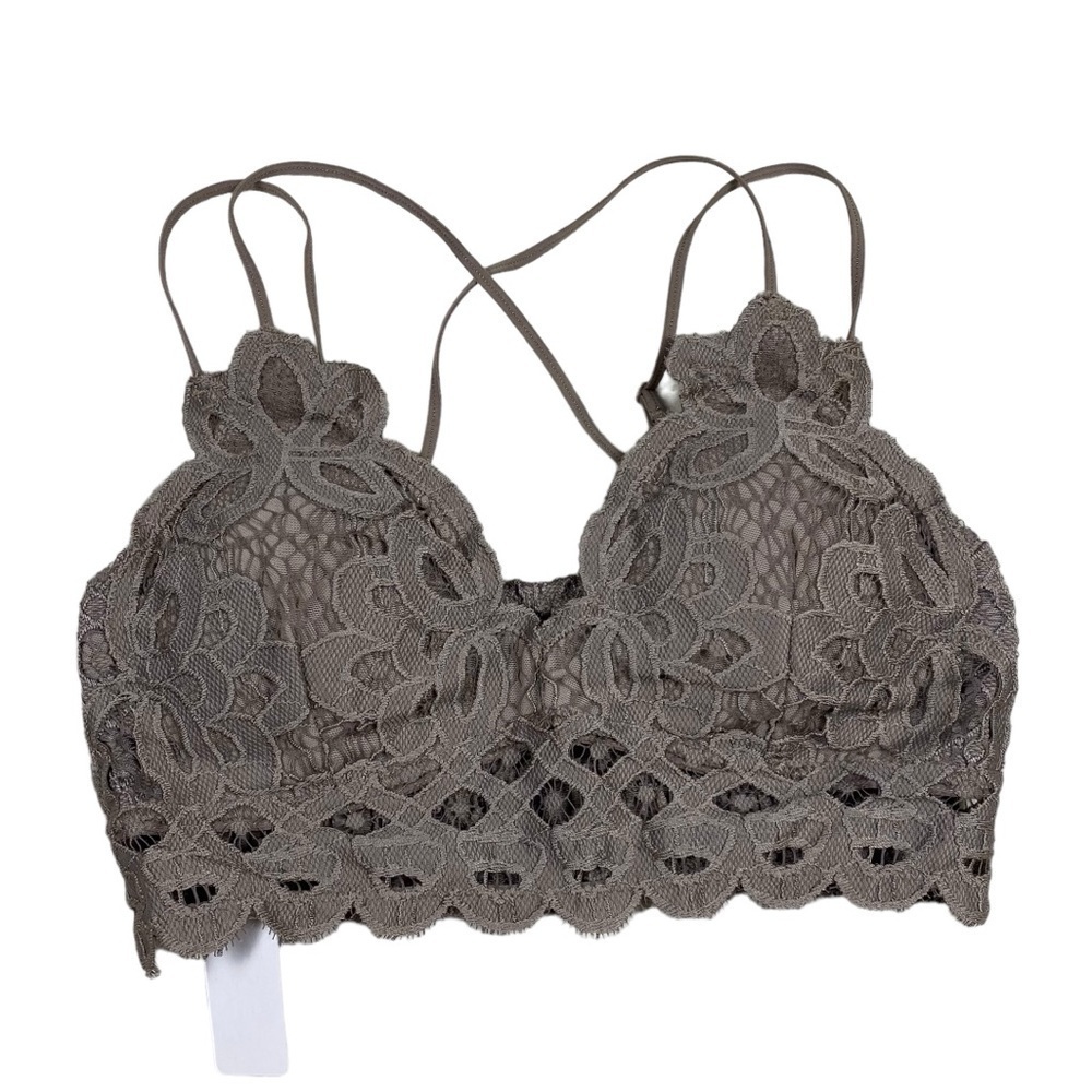 NWT Scallop Lace Bralette Size S - BoHo Summer Beach Top